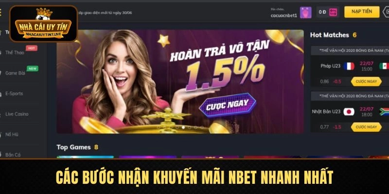 Các bước nhận thưởng từ nhà cái nhanh nhất Các bước nhận thưởng từ nhà cái nhanh nhất